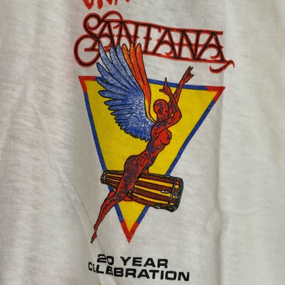1988 Santana 20 Yr Celebration Shirt - Picture 2 of 7